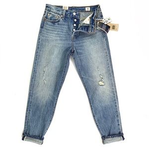 NWT Levi's Wedgie Fit Selvedge White Oak Jeans